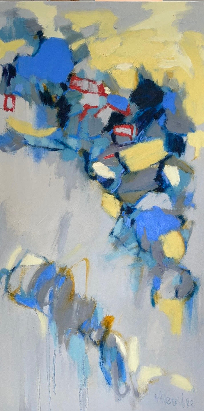 Bourg Bleu - Madeleine Lemire